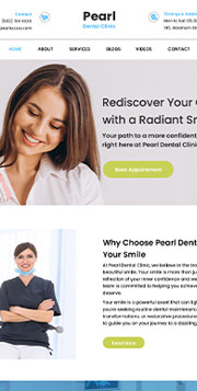 More Dentistry Website Templates